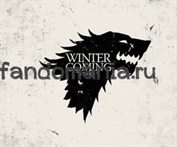 Коврик для мыши "Winter is coming"  (Игра престолов) - фото 10332