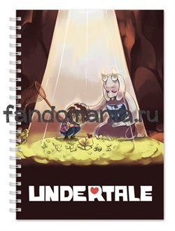 Блокнот "Undertale" KG199BL0 - фото 10763