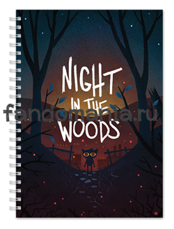 Блокнот "Night in the woods"   - фото 13862