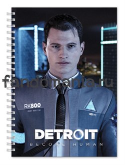 Блокнот "Detroit: become human" (Детройт: Стать человеком) 7973 - фото 19870