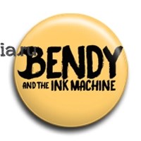 Значок "Бенди и чернильная машина" (Bendy and the Ink Machine) - фото 19916