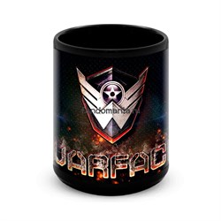 Большая черная кружка "Варфейс" (Warface) 8255 - фото 21009