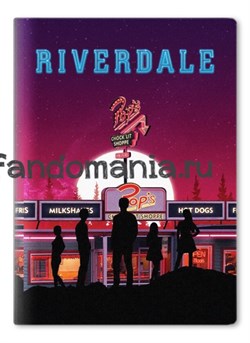 Обложка на паспорт виниловая "Ривердейл" (Riverdale) - фото 22966