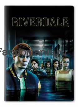 Обложка на паспорт виниловая "Ривердейл" (Riverdale) - фото 22970