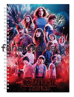 Блокнот "Очень странные дела" (Stranger Things) 10498 - фото 23974