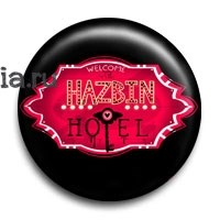 Значок "Хазбин отель" (Hazbin Hotel) - фото 26150