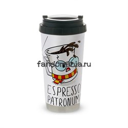 Термокружка стальная "Espresso patronum" (Гарри Поттер) - фото 26947