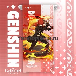 Полотенце "Дилюк. Genshin Impact" - фото 35155