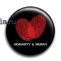 Значок "Моран и Мориарти" (Шерлок) - фото 4048