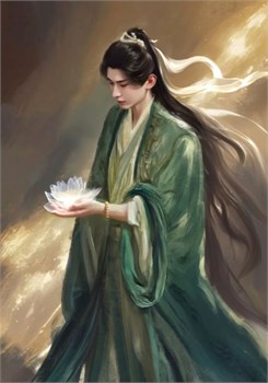 Открытка "Лотосовый терем" Ли Ляньхуа Mysterious Lotus Casebook 16000