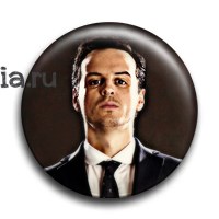 Значок "Jim Moriarty" (Шерлок) SH187BA0 - фото 6092