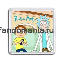Магнит "Рик и Морти" - фото 8655