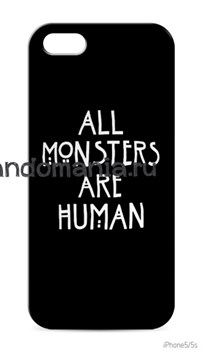 Чехол для мобильного телефона All monsters are human" (Американская история ужасов) - фото 8942