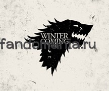 Коврик для мыши "Winter is coming"  (Игра престолов)
