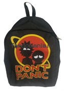 Рюкзак "Don't panic" (Рик и Морти)