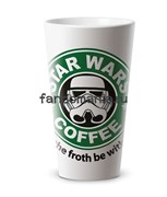 Кружка конусная "Star Wars coffee" (Звездные войны)
