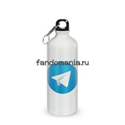 Бутылка спортивная "Telegram Messenger"