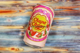 Chupa Chups Strawberry | Напиток безалкогольный газированный