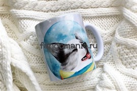 Корги в шарфе | Кружка Корги в шарфе | Кружка