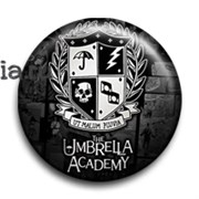 Значок "Академия Амбрелла" (Umbrella Academy)