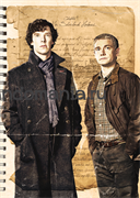 Блокнот "Шерлок и Джон"