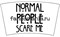 Термокружка стальная "Normal people scare me" (Американская история ужасов) 6802
