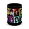 Большая черная кружка "Homestuck" (Хомстак) 7944