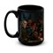 Большая черная кружка "Ведьмак" 8269