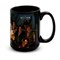 Большая черная кружка "Ведьмак" 8269