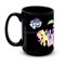 Большая черная кружка "My Little Pony" 8317