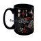 Большая черная кружка "Благие знамения" (Good omens) 10726 Большая черная кружка "Благие знамения" (Good omens) 10726