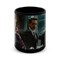 Большая черная кружка "Человек Паук и Железный человек" (Marvel) 10734