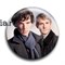 Значок "Шерлок и Джон" - фото 4044