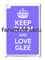 Чехол для iPad "Keep calm and love Glee" - фото 5297